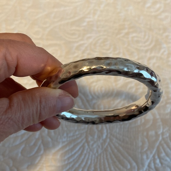 Sterling heavy weight silpada bangle - Picture 2 of 4